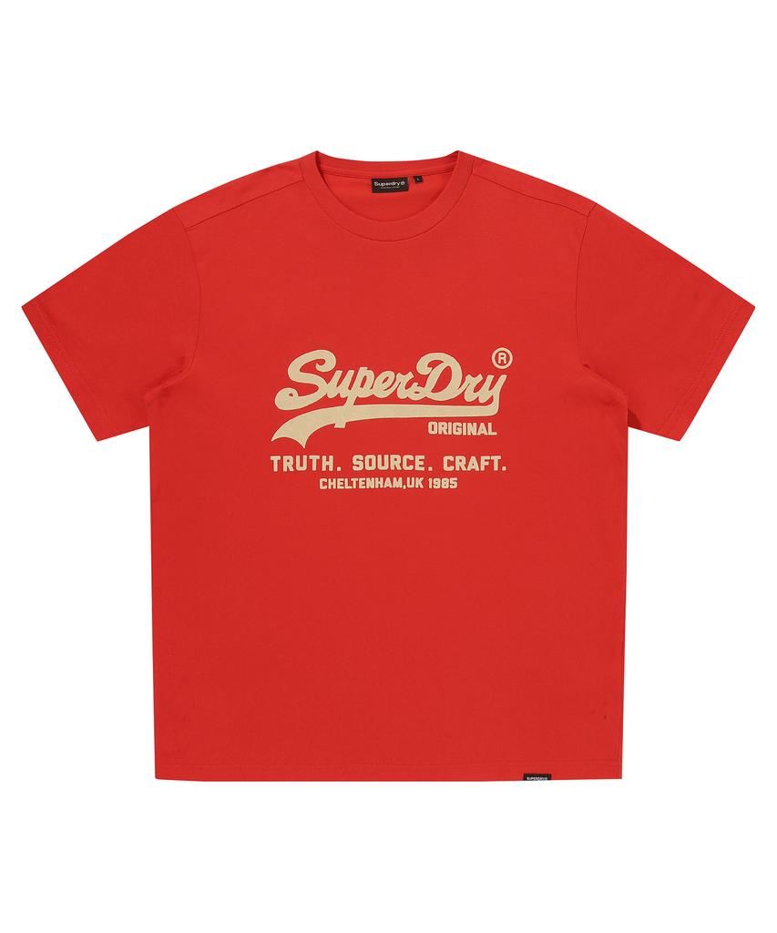 Syupeodeulai Vintage Logo Tričko Červené Sduiscq69Red