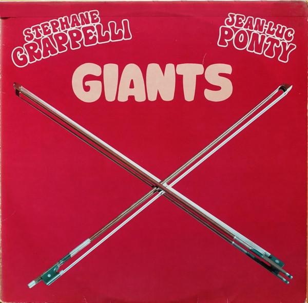 LP Record STEPHANE GRAPPELLI JEANLUC PONTY  Giants 0068265 MPS 198 Germany Jazz Used
