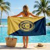Toalla de Playa de Secado Rápido Portsmouth FC Impresa Microfibra Absorbente Portátil de Viaje Toalla de Natación