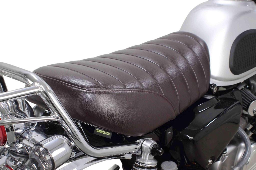 SP TAKEGAWA Seat Tuck Roll Sheet Brown Tuck Roll Sheet Seat Resin Monkey 125 Monkey 125 Thai Model Base (JB02-1000001~), (MLHJB02) 09-11-0250