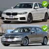 4PCS Car Mud flaps Splash Guards Mudguards Car Mud Flaps Compatible with BMW 5 Series G30 G31 2016 2017 2018 2019 2020