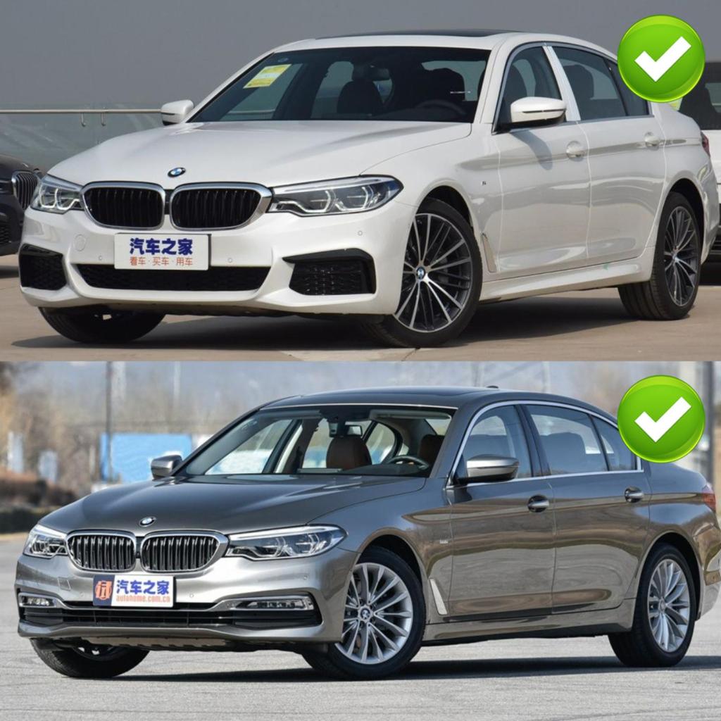 4PCS Car Mud flaps Splash Guards Mudguards Car Mud Flaps Compatible with BMW 5 Series G30 G31 2016 2017 2018 2019 2020