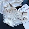 Sweet Style Cotton Women's Underwear with Lace Trim - 80-125 jin