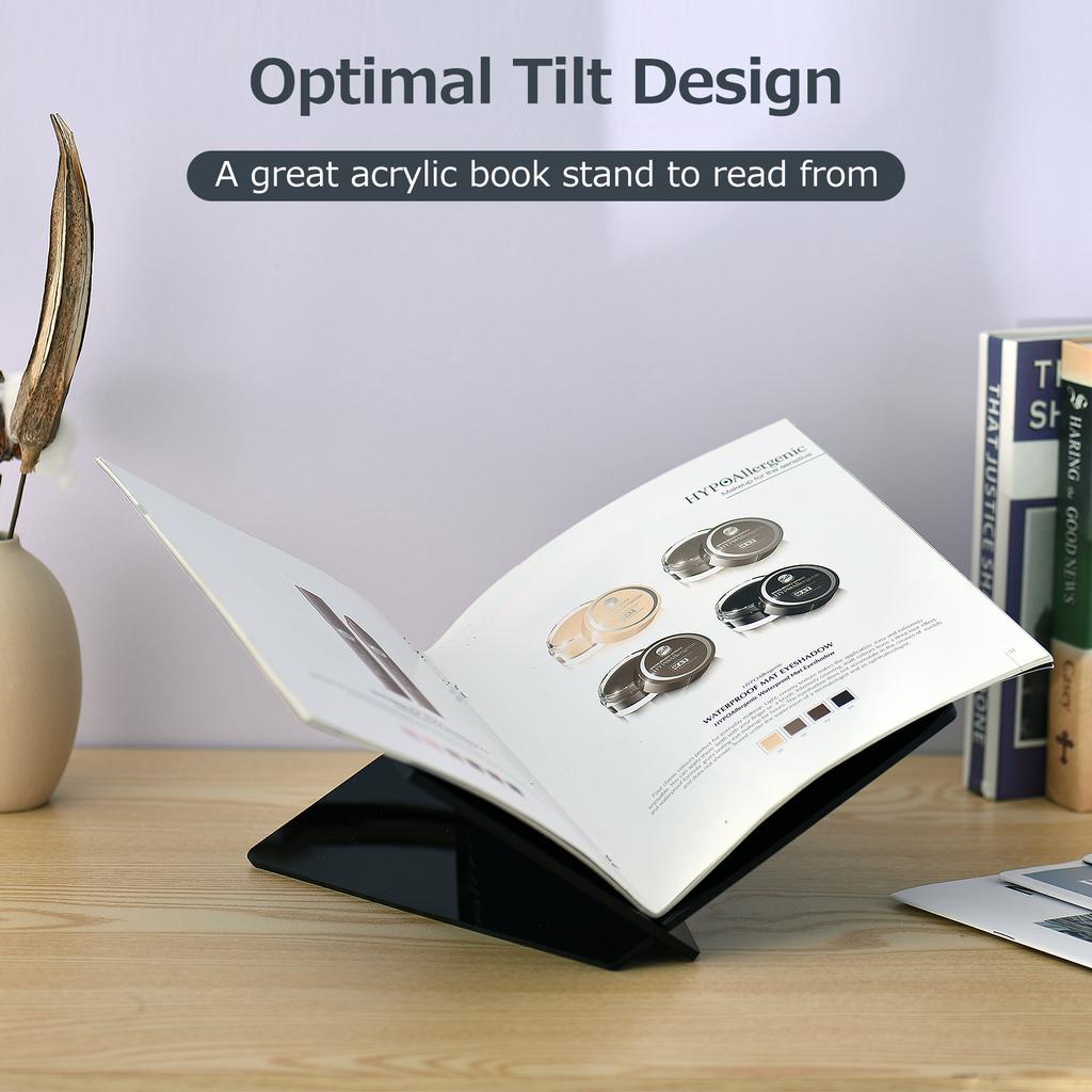 Supporto Per Libri E Ricette In Legno Vintage - Espositore A Croce Per Tablet E Cucina, Regalo