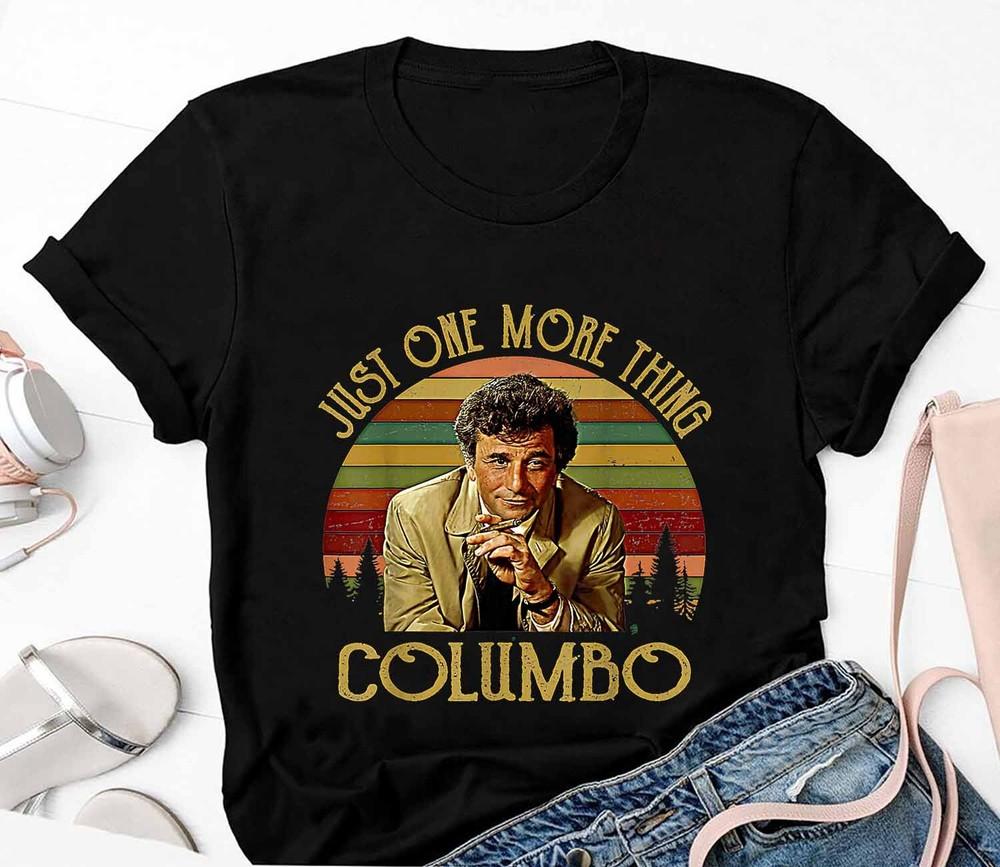 Just One More Thing Columbo Retro Shirt Unisex T-Shirt L