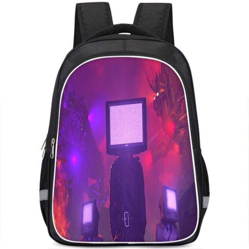 Trendy Street Fashion Oxford Cloth Large Capacity Student Backpack Unisex