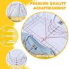 Measurement Ruler Clearly Multi Purpose Pvc Centering Tool T-shirt Alignment Ruler With Scale T-shirt Ruler Guide Durable