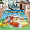 1pc Flintstone Design Area Rug - Non-Slip, Soft & Cozy Floor Mat for Living Room, Bedroom, Office - Indoor/Outdoor Decorative Carpet