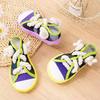 New Dog Teething Toys, Self-Entertaining Chew Shoes, Sounding Canvas Shoes, Dog Training Pet Toys & Supplies