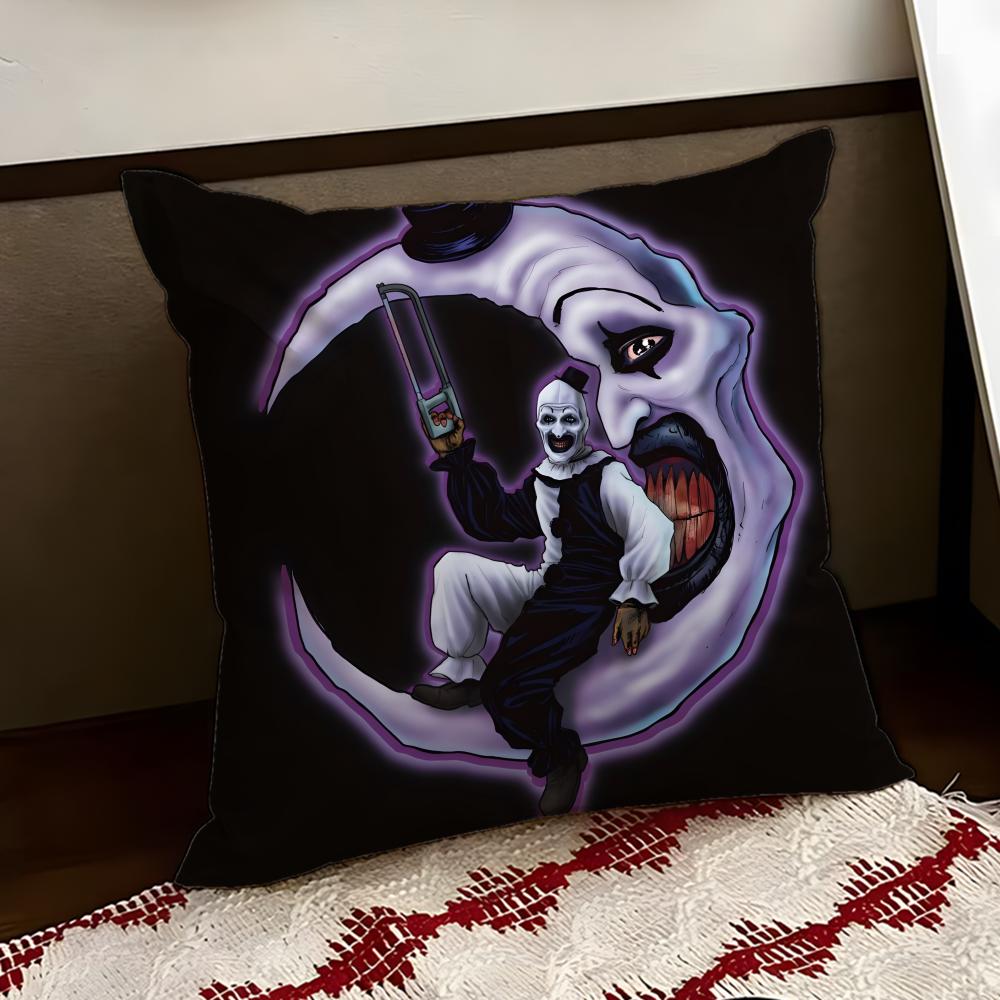 Movie TTerrifierR Cushion Cover Reversible Soft Durable Pillow Cover Home Car MultiScene Use for Daily Comfort
