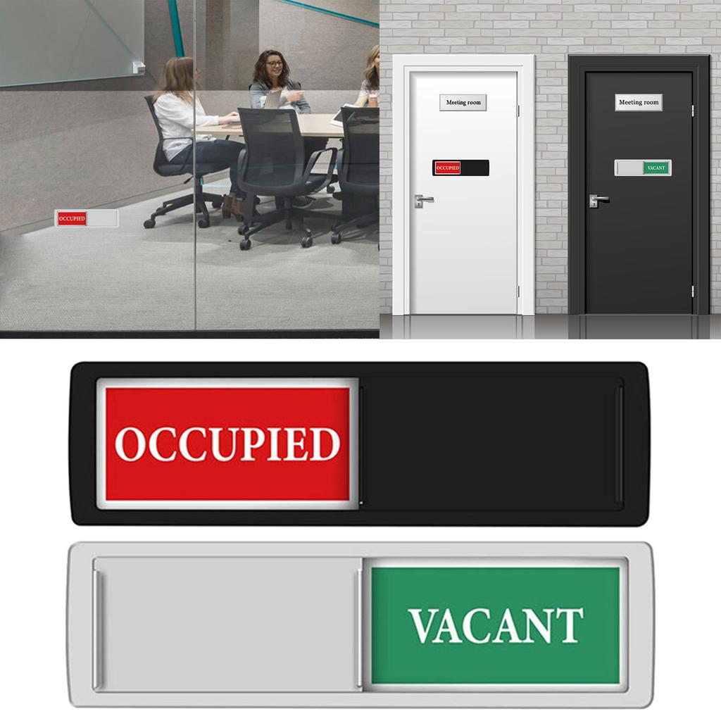 Convenient Room Status Indicator Occupied/Vacant Door Signs Avoid Disturbances Do Not Disturb Sign Room Status Sign