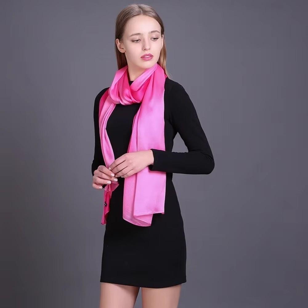 Soft Shawls and Wraps Gradient Color Belly Dance Waving Veil Retro Female Hijab
