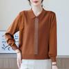 XUEXI Women's Elegant Long Sleeve Knit Top