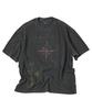 TRAVEL Saint Pigment Short Sleeve T-Shirt Black Charcoal