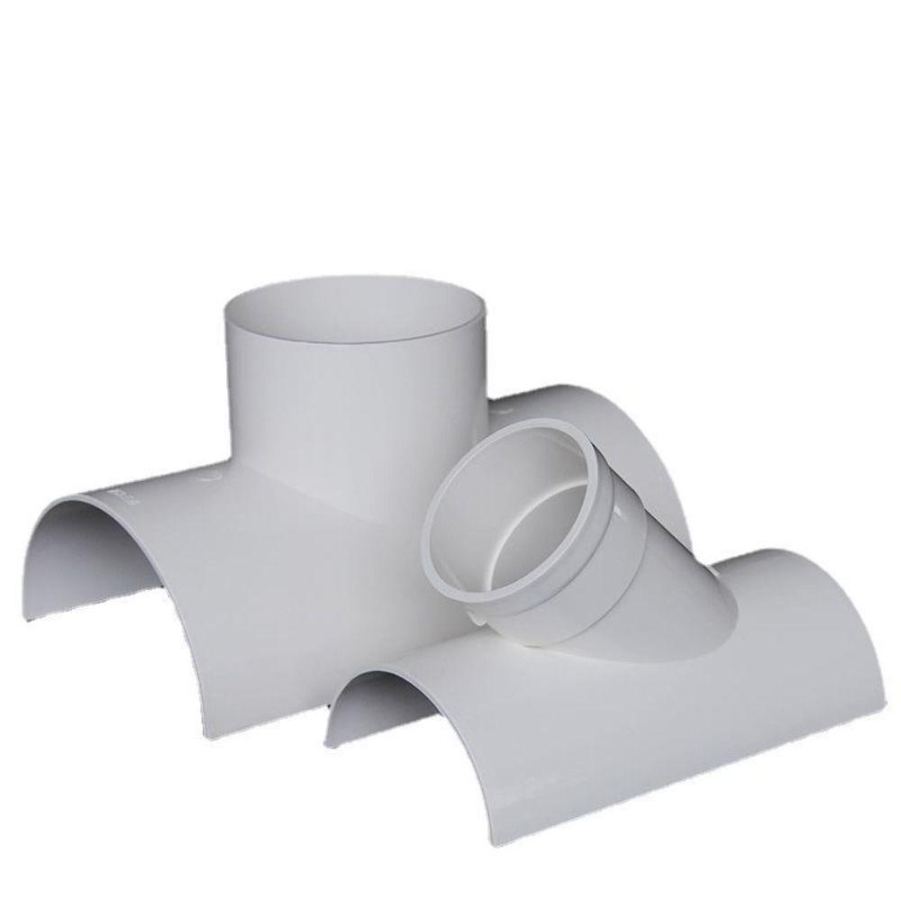 PVC Pipe Joint Open Tee Drain Pipe Adapter New Plumbing Accessories  Outdoor