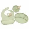 Ruhan Kids' 5-Piece Silicone Feeding Set