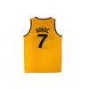 JUGOPLASTIKA 7 Kukoc Maglia da Basket Gialla Sportswear da Esterno di Alta Qualità con Ricamo Ventilazione per Appassionati di Sport