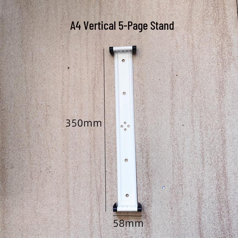 A4 Wandmontierter Klapp-Aktenordner, 5-seitiger SOP-Displayständer