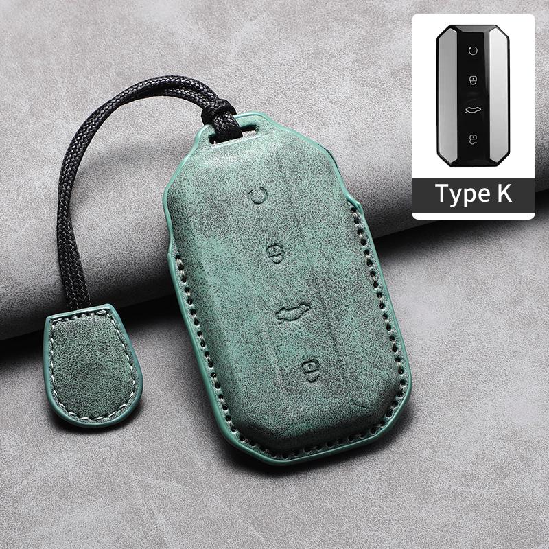 

Sheepskin Car Remote Key Case Cover Shell For Chery Jaecoo 5 7 J5 J7 Car Key Case Cover Protector Keychain Accessories