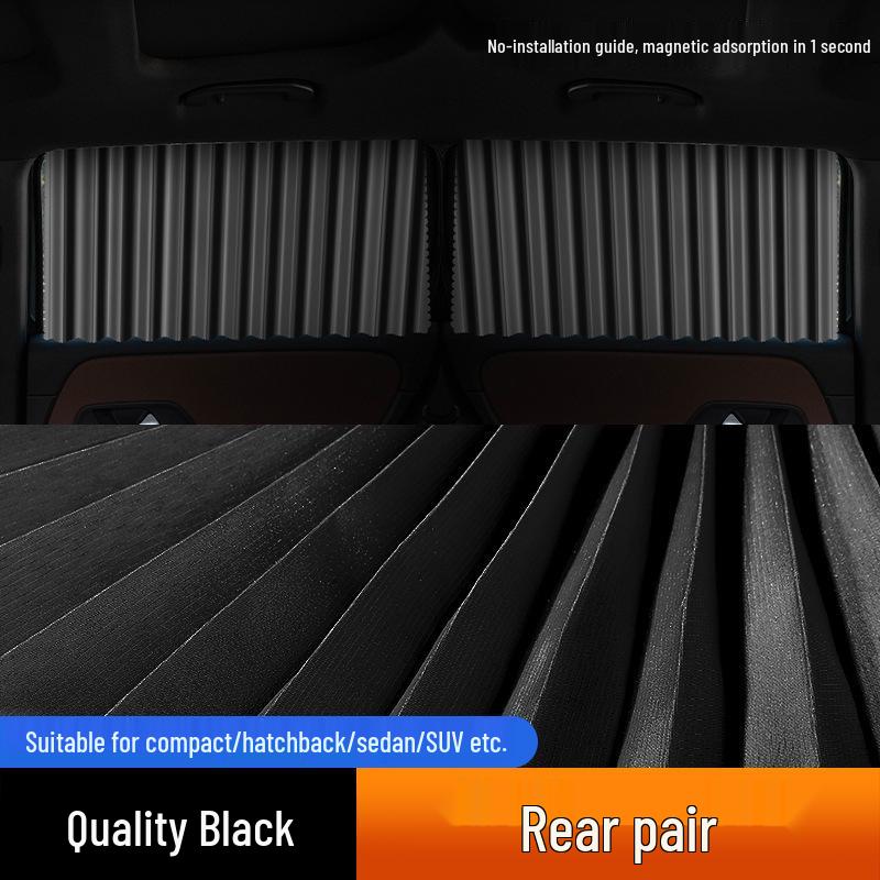 Magnetic Car Sunshade Curtains: Sun Protection & Heat Insulation Privacy Solution
