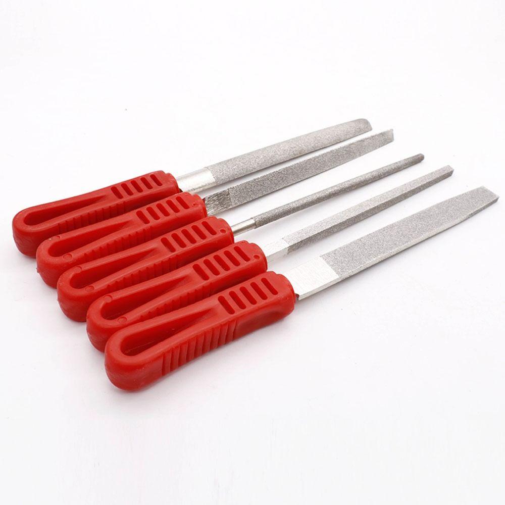 Hand Tool Sharpening File Flat/Semicircle/Triangle/Square/Circle Polishing File Diamond File