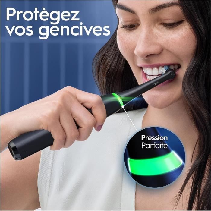 Brosse À Dents Électrique - Oral-B - iO 9 - Rechargeable - Bluetooth - 7 Modes de Brossage