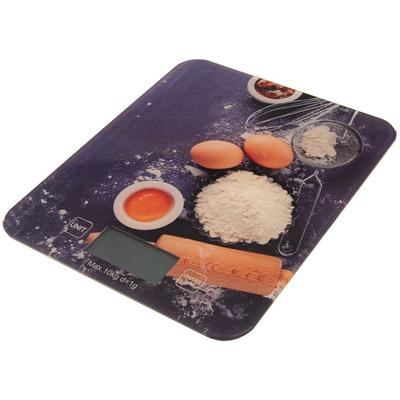 Glass Electronic Flat Kitchen Scale 10 Kg