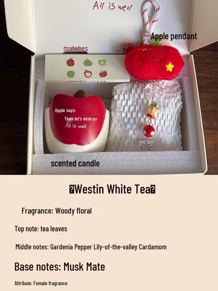 Apple Story Niche Bedroom Candles – Ideal Birthday Gifts for Men, Women, and Best Friends