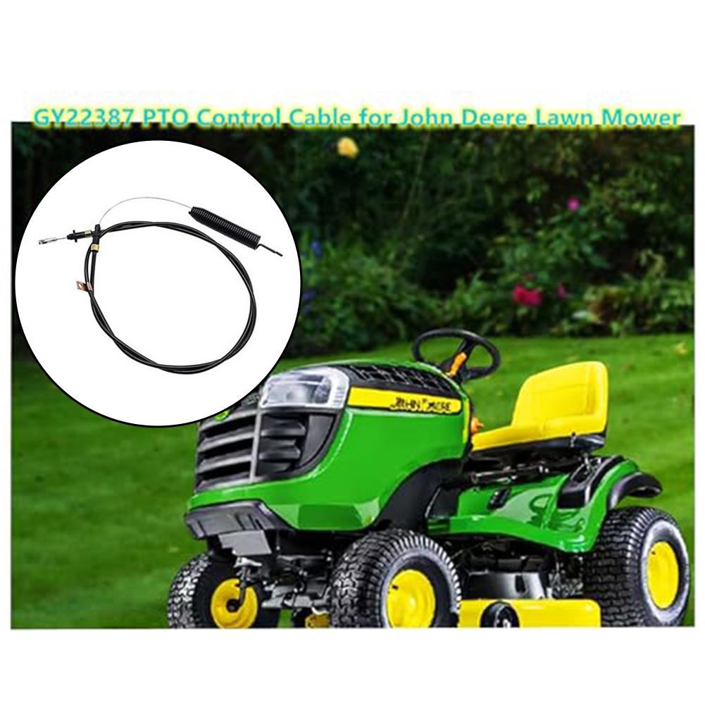 PTO Control Cable GY22387 GY21641 For Lawn Mower D100 D105 D110 E100 E110 Replacement Parts Hand Tools