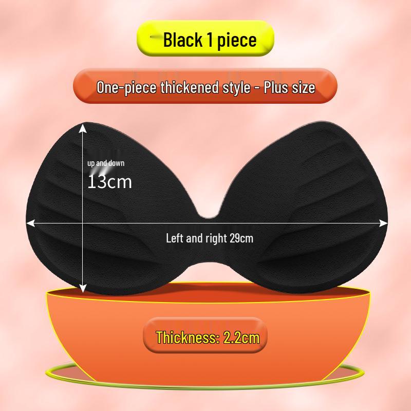 Seamless One-Piece Ultra-Thin Push-Up Sports Bra Pad Replacement