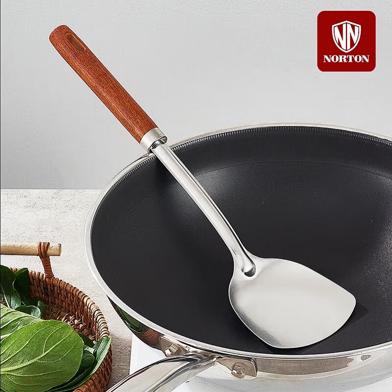 NORTON Stainless Steel Spatula & Soup Spoon Set