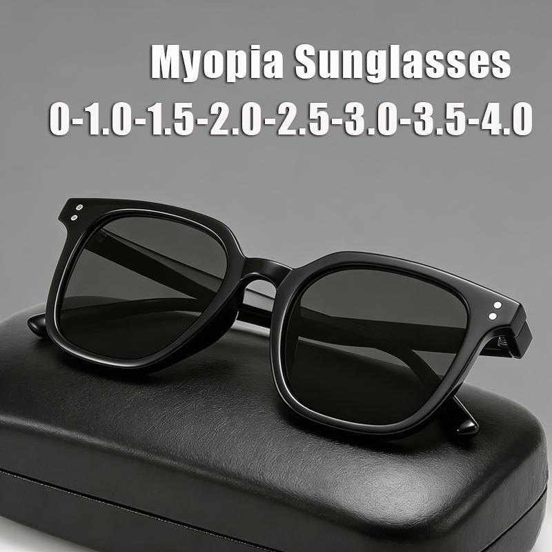 Luxury Trend Myopia Glasses for Women Men Fashion Wear Take Sun Protection Designer Sunglasses Street Photography 0 To -4.0