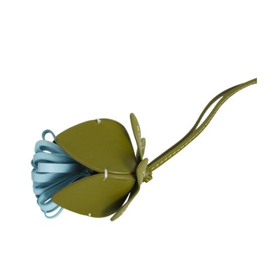 Breloc Design Floral Piele Imitație Pandantiv Breloc Charm pentru Geantă Genți de Mână Portofele Chei de Mașină Accesorii Colorate