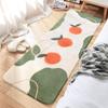 Scandinavian Ins Style Indoor Carpet Faux Cashmere Bedroom Living Room Carpet Full Laying Non-slip Sofaj Foot Mat
