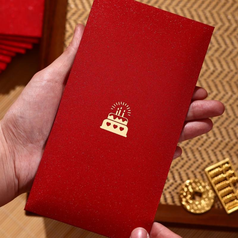 10Pcs High Quality Year Red Envelope With Exquisite Patterns, Perfect For Student Exams, Graduation Ceremonies