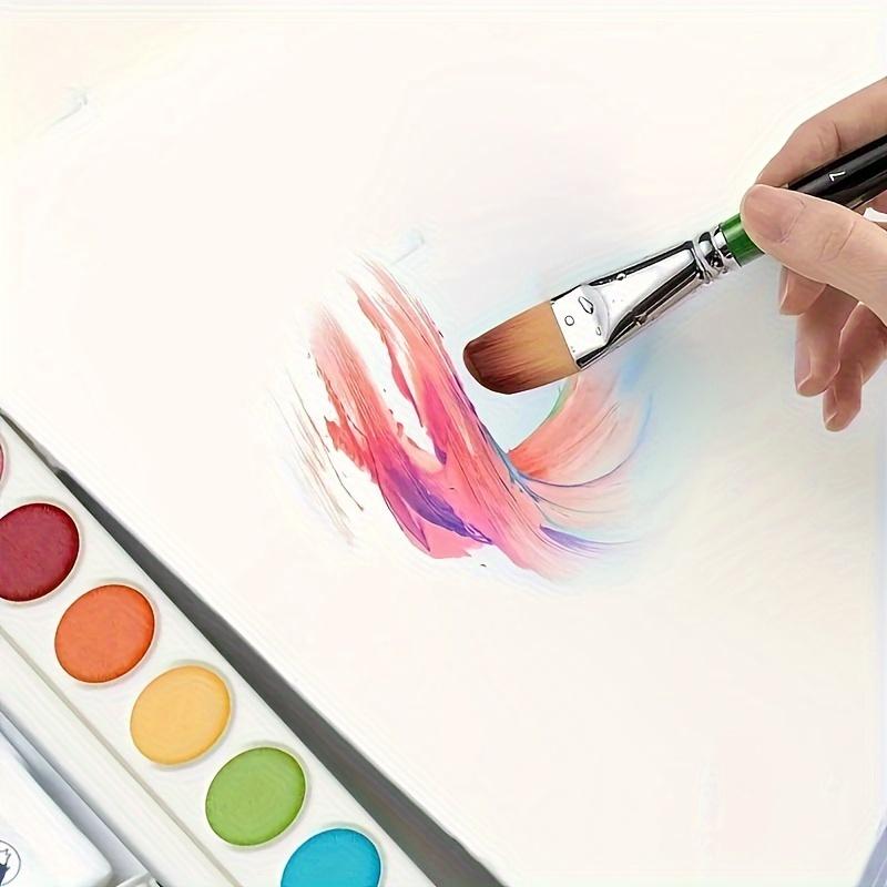 100 Sheets A4 Acid-Free Watercolor Paper for Wet Dry Media Artists Beginners Professionals Use