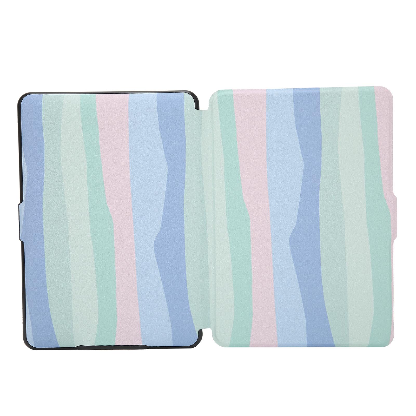 

Захисний чохол Легкий Тонкий Чохол з ПУ шкіри з райдужним візерунком для Kindle Paperwhite123 Ereader(Райдужний візерунок 8 )