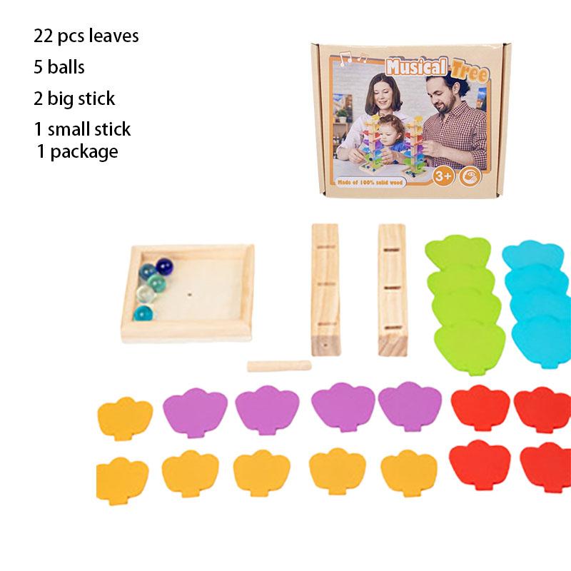 

Деревянный строительный блок Музыкальное дерево Игрушки Радужное образование Игра родитель-ребенок Подарок