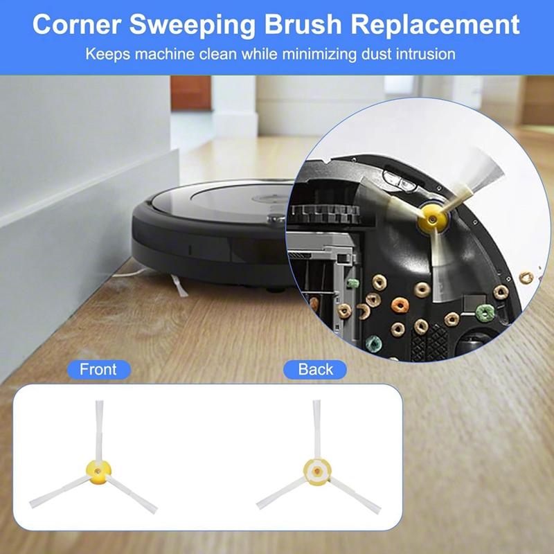 Replacement Parts For Irobot Roomba 600 Series 694 690 600 & 500 Series 595 585 564 Robot Vacuum Cleaner Brush Filters