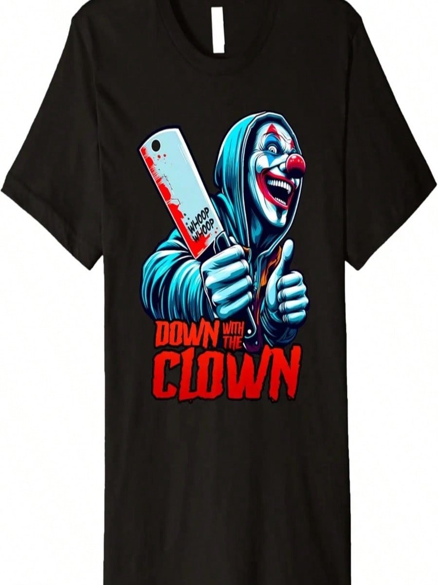 DOWN WITH THE CLOWN Hatchet ICPS Man Juggalette Premium T-Shirt S разноцветный