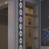 Multi-size Self-adhesive Mosaic Living Room Acrylic Tiles Mirror Sticker Decoration Art Wall Decal