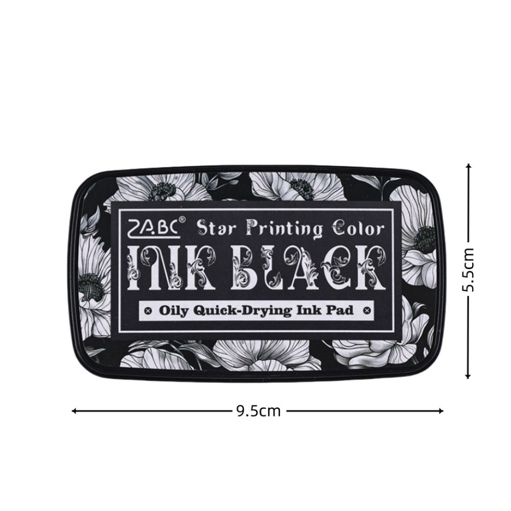 Colorful Self Ink Stamp Easy to Use Inkpad New Student Supplies  for Planner Stamps Scrapbook