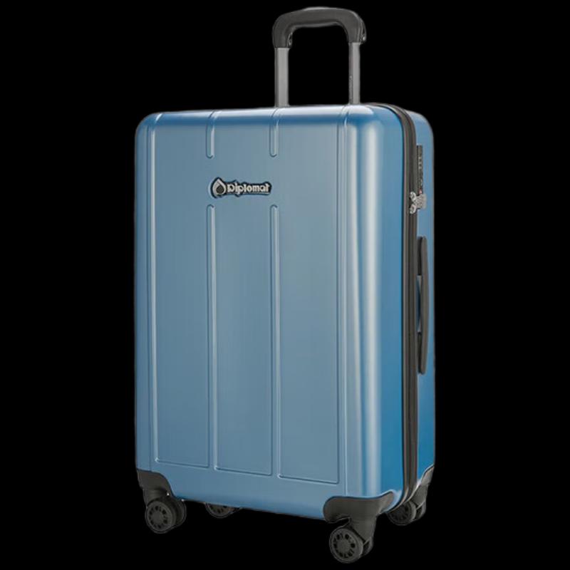 Diplomat 20-inch ABS+PC Hardside Suitcase