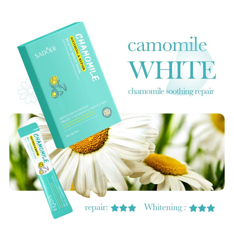 Mud Film Box SADOER Kiwi Hydrating Chamomile Smear Mask Skin Care Products