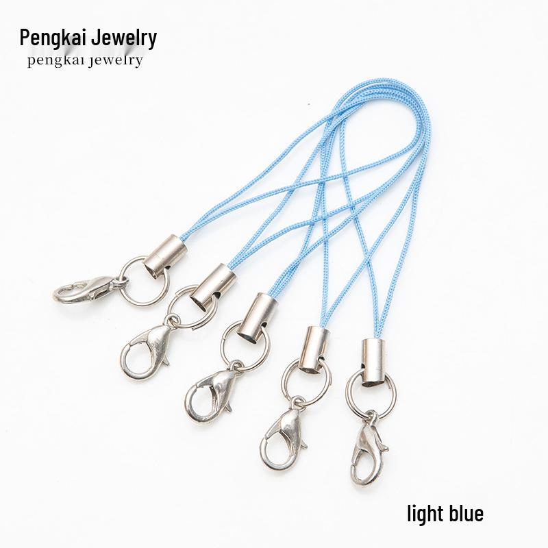 DIY šperky doplňky: 303 Karabina s dvojitým kroužkem šňůrka na mobilní telefon