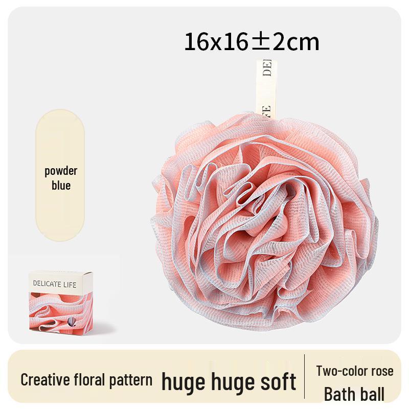 Luxurious Rose Bath Bomb for Women - Dense Foam, Non-Dispersing, with Large Bath Towel.