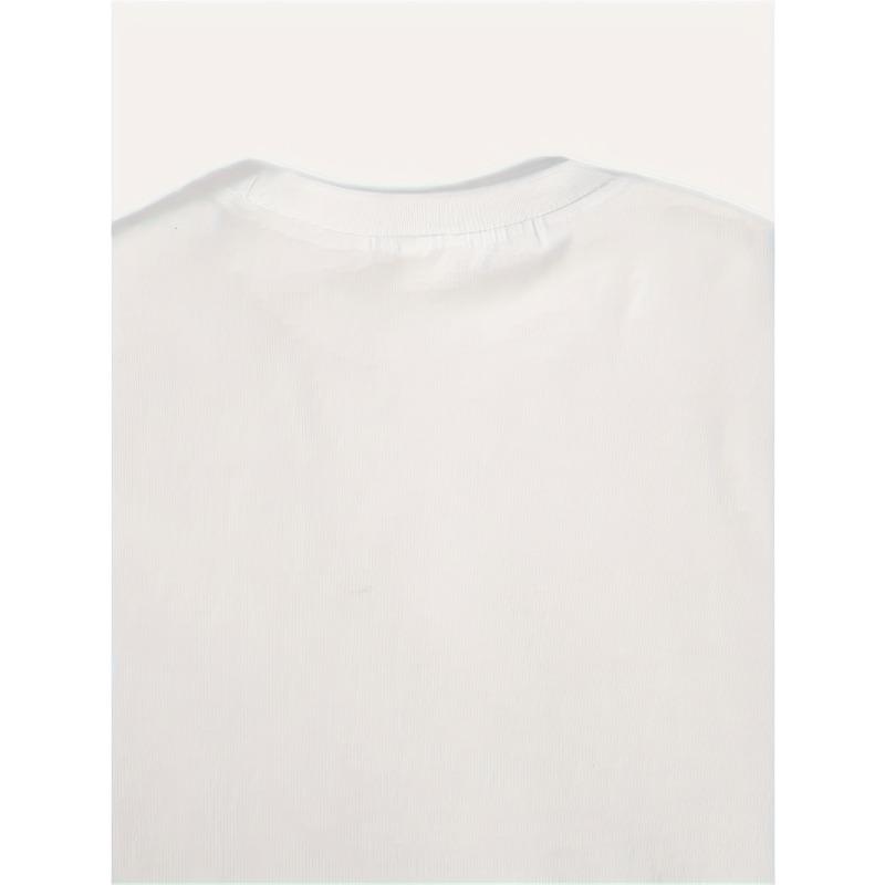 Ladies' Casual Round-Neck T-shirt | Printed with SOSO Summer Letter Pattern, Short-Sleeved, Comfortable and Well-Fitting for All Seasons