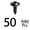 Torx Schroefclips voor Renault Peugeot Citroen Skoda Fiat Seat - 50 Stuks