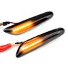 2 Stück LED Dynamische Seitenmarkierungsleuchte Blinkerleuchte Blinker Lampe Signalleuchte Für BMW E90 E91 E92 E93 E60 E87 E82 E46