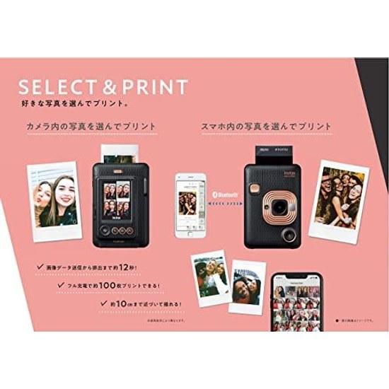 Fujifilm Instax Mini LiPlay Instant Camera Smartphone Printer Elegant Black INS HM1